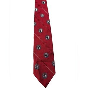 1992 U.S. Open Robert Talbott red silk neck tie, vintage. Great condition.